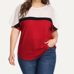 Plus Cut And Sew Blouse